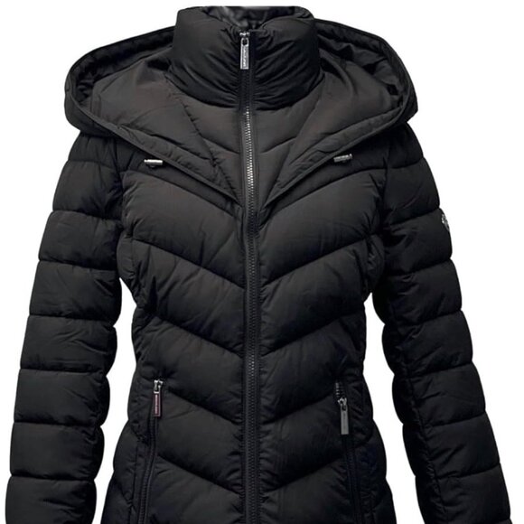 Michael Kors XL hooded puffer jacket - Picture 1 of 3